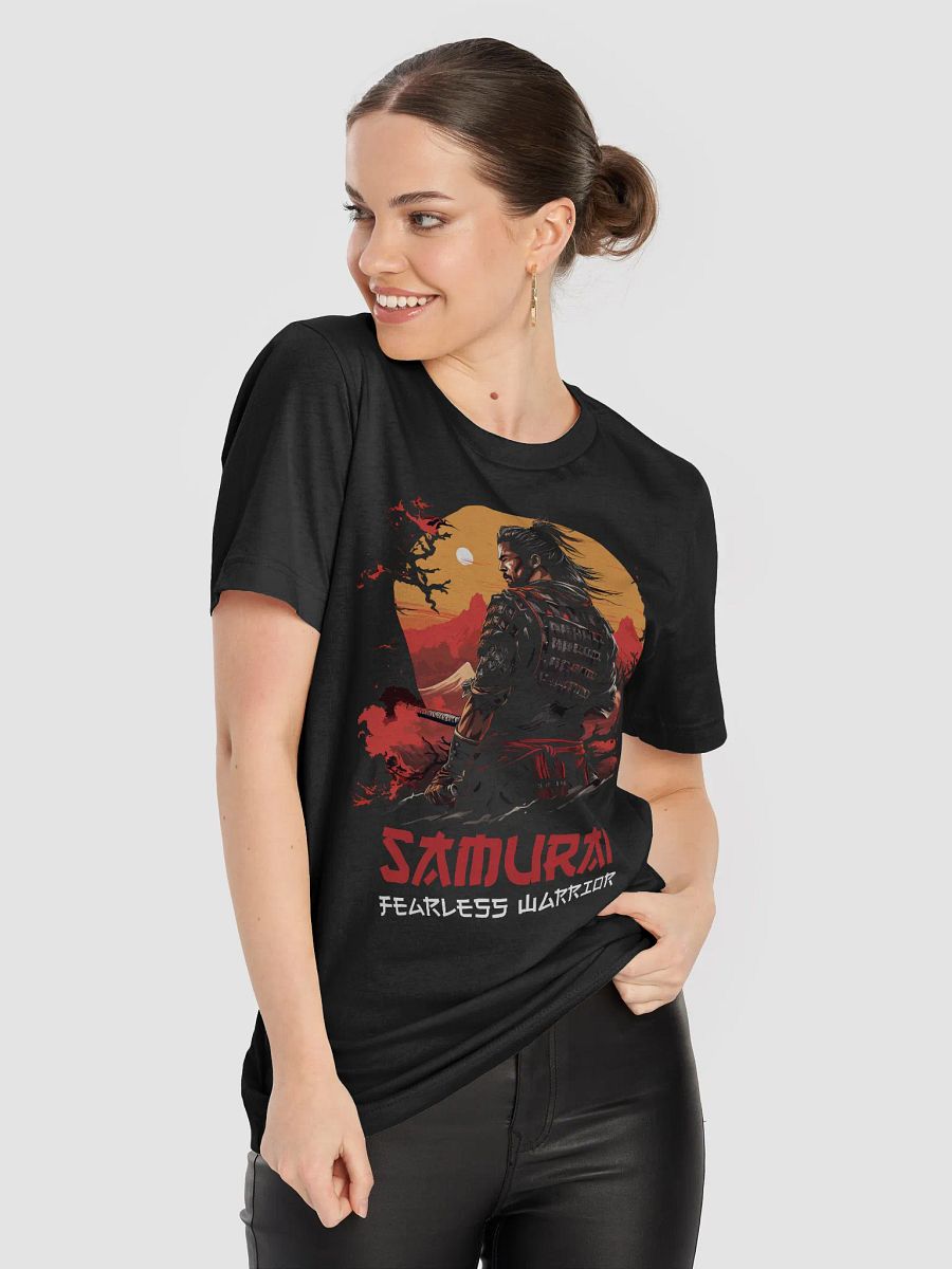 Samurai. Fearless Warrior Illusion Loop T-Shirt product image (8)
