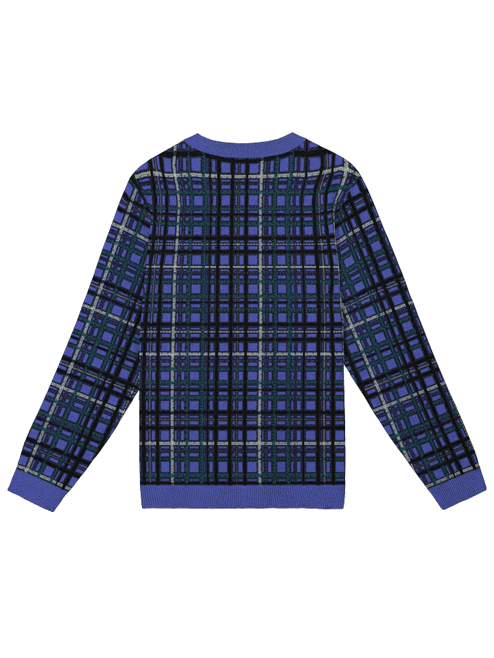 Purple Plaid Sweater product image (2)