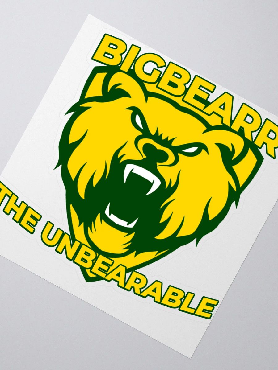 The Unbearable Sticker product image (6)