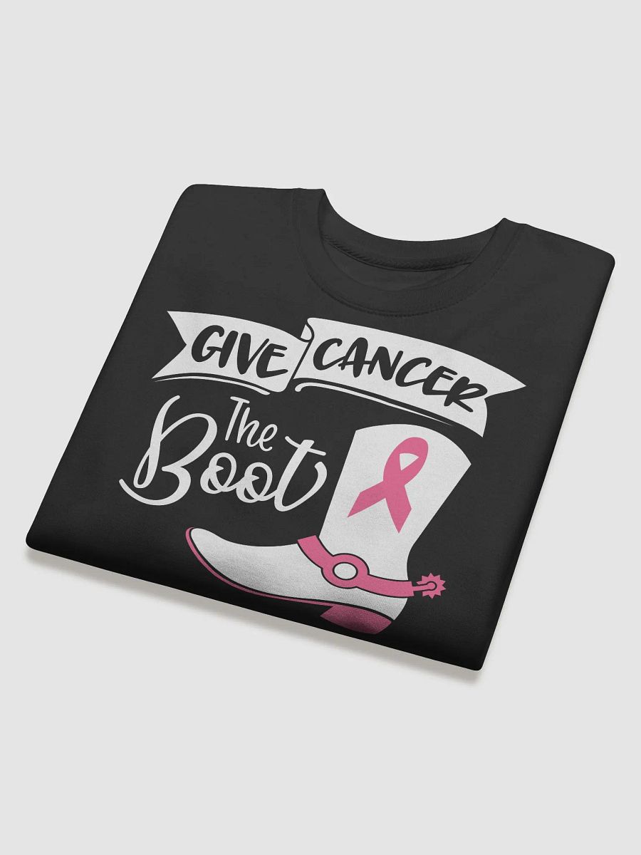 Give Cancer The Boot Hoodie product image (4)