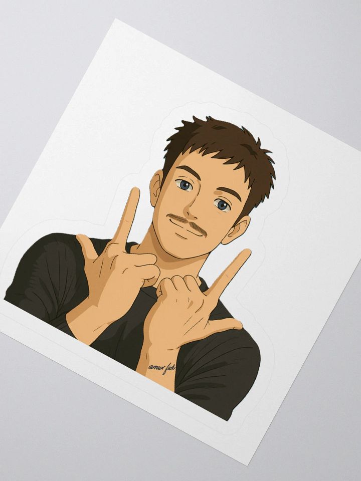 A Studio Ghibli-style artwork of Matt Rife product image (2)