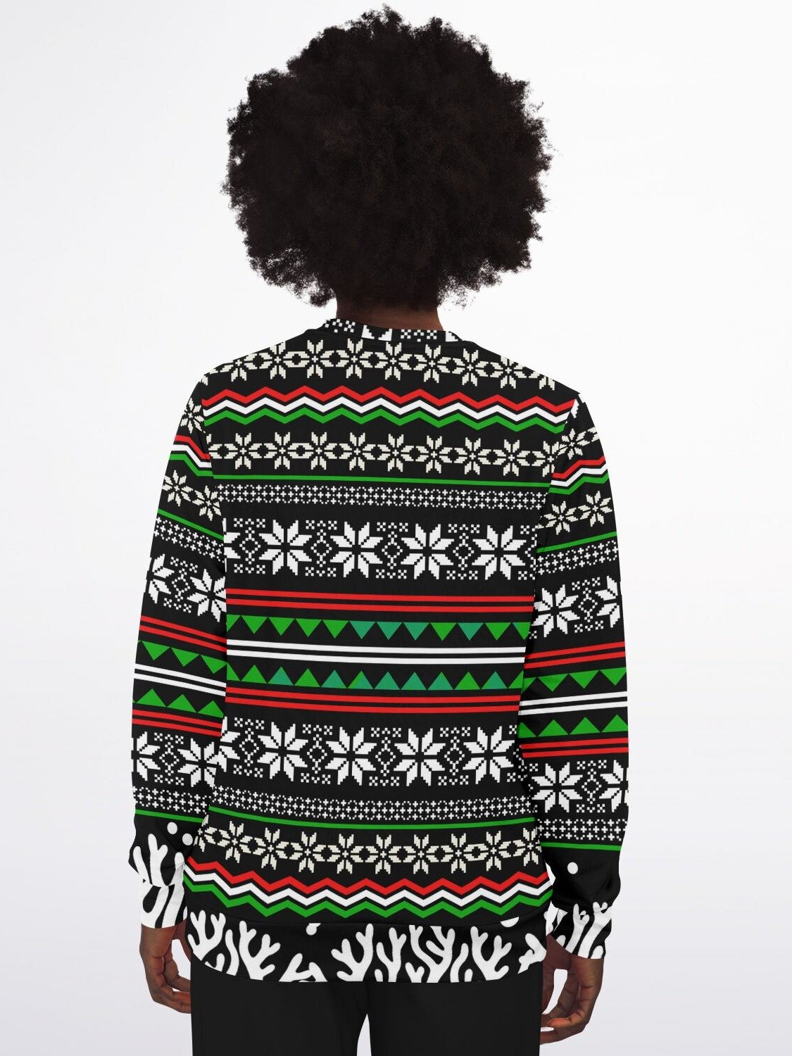 "Merry Octomas" Christmas Sweatshirt | Octopus Holiday Sweater | Ocean Lover Christmas Outfit product image (8)