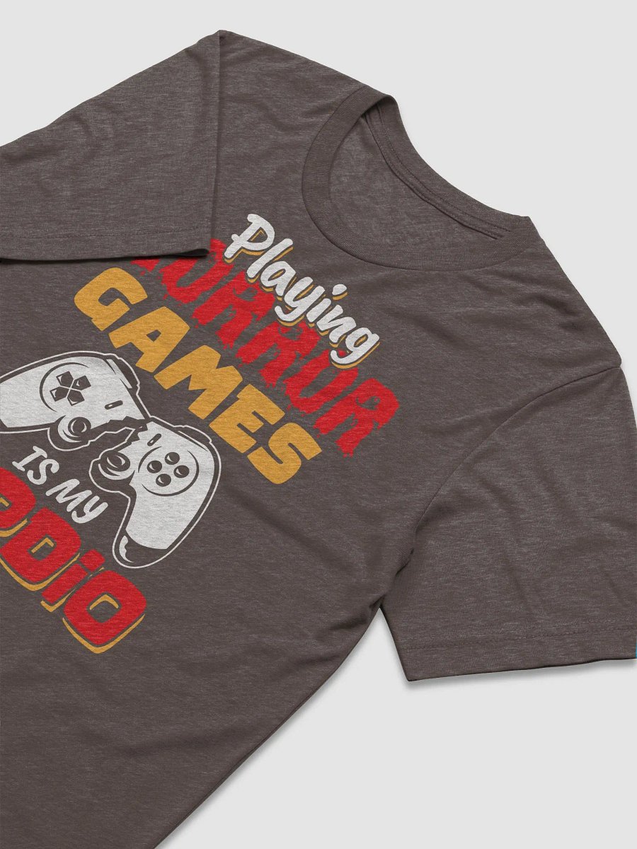 Men's T-Shirt - Playing Horror Games Is My Cardio product image (17)