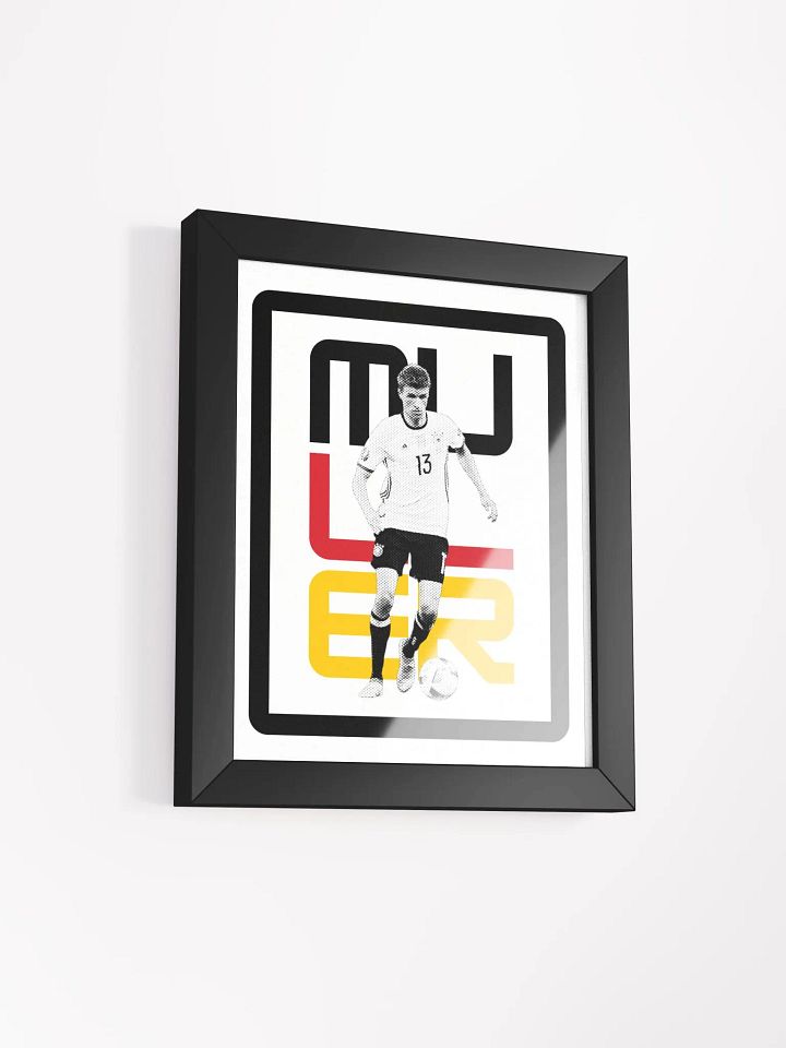 Thomas Müller BW Germany Name Art Framed Print product image (1)