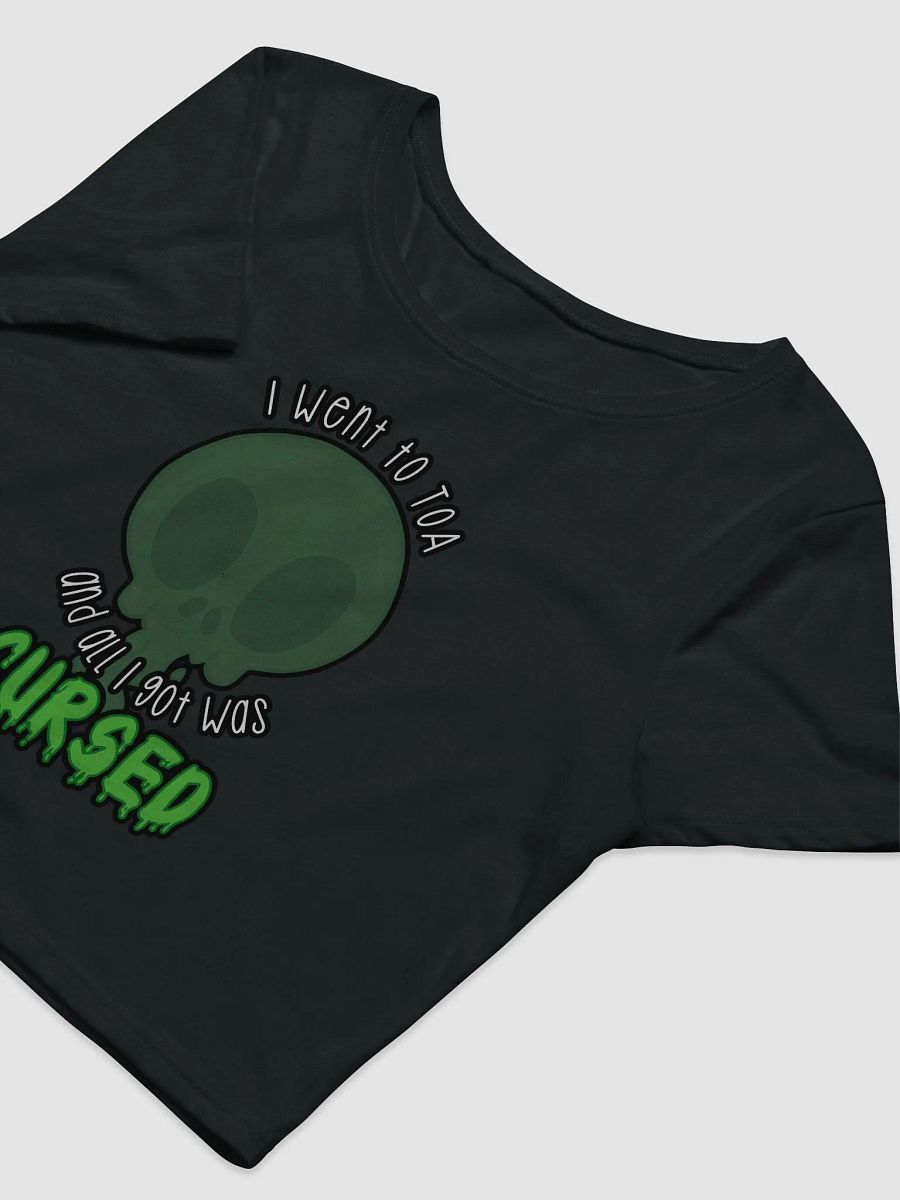 All I Got Was Cursed - Evoker - Crop Tee product image (9)