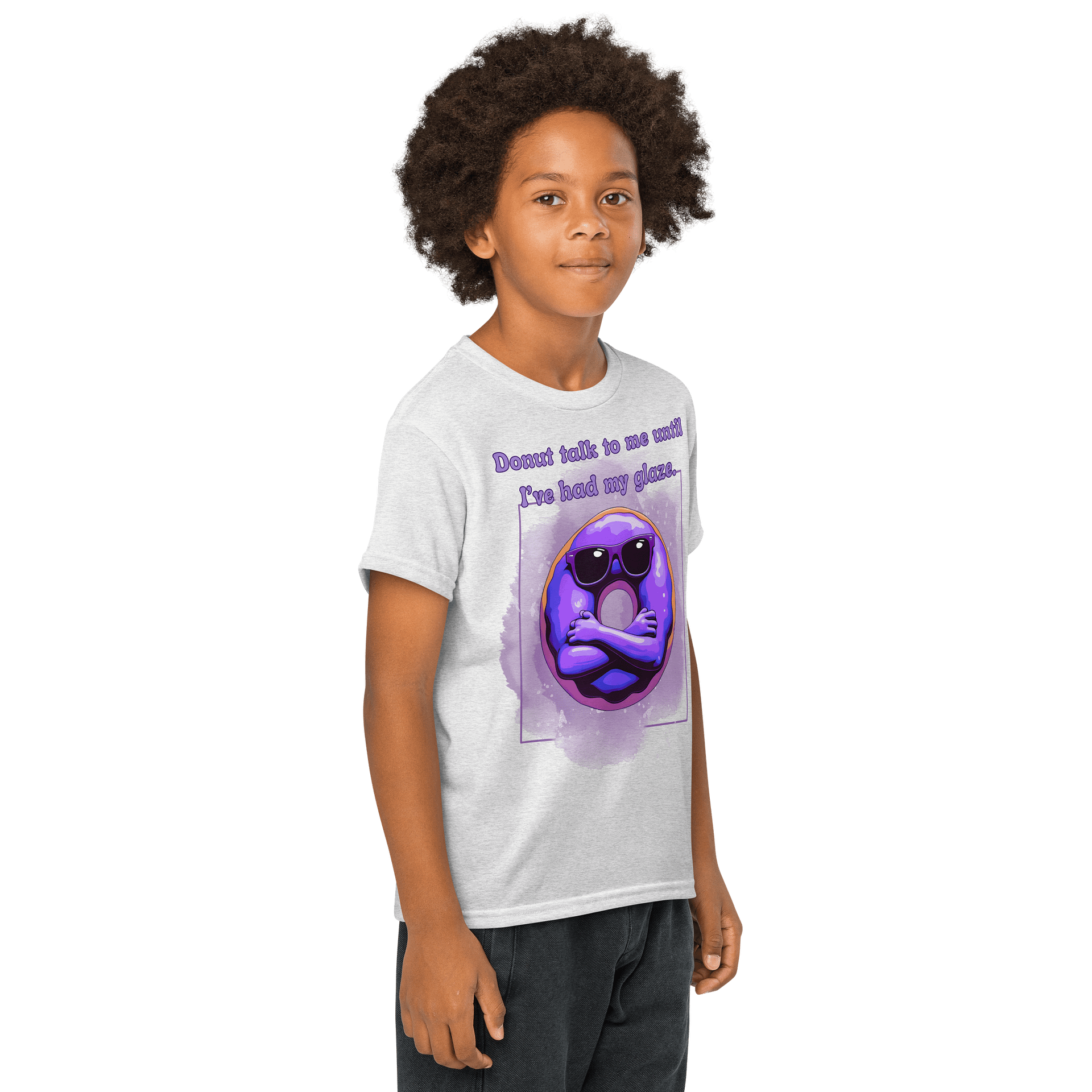 Sassy Donut Youth Sports Tee product image (52)
