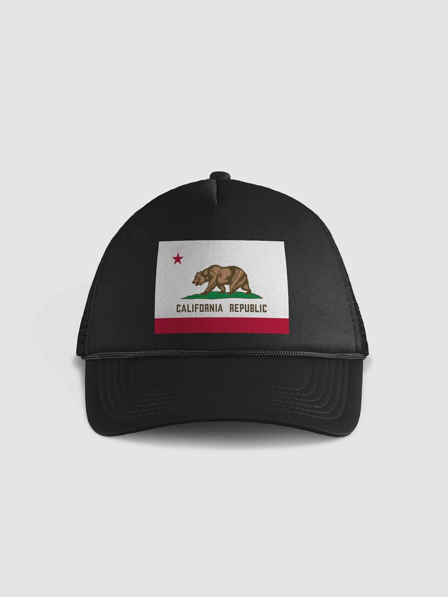 California Bear Foam Trucker Hat product image (2)
