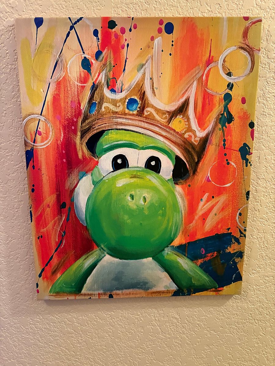 Canvas Print “Yoshi Biggie Parody” product image (4)