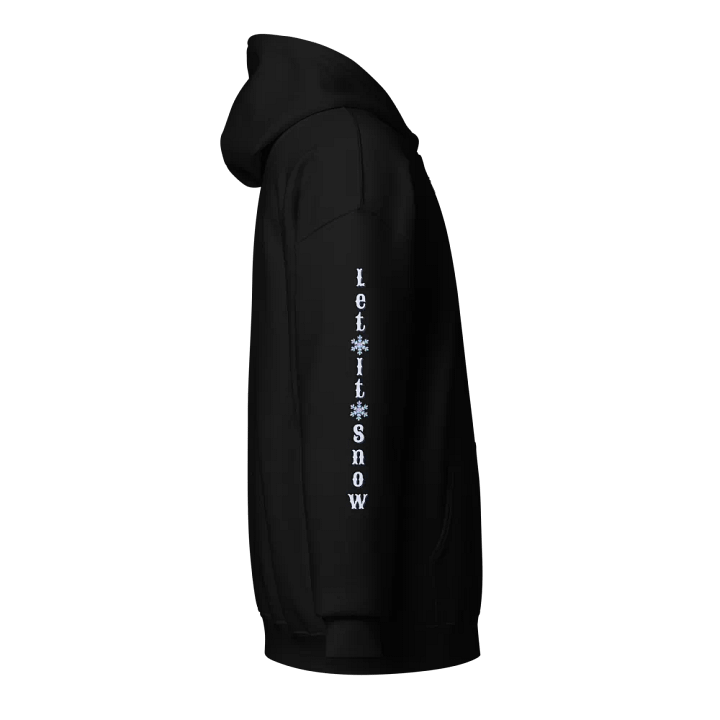 Unisex Let it Snow Zip Hoodie product image (8)