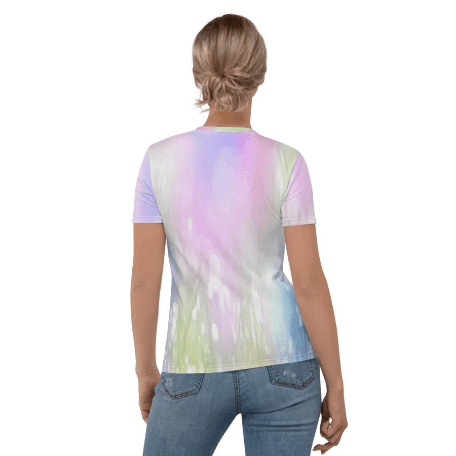 Hoppy Easter All Over Print T-shirt product image (5)