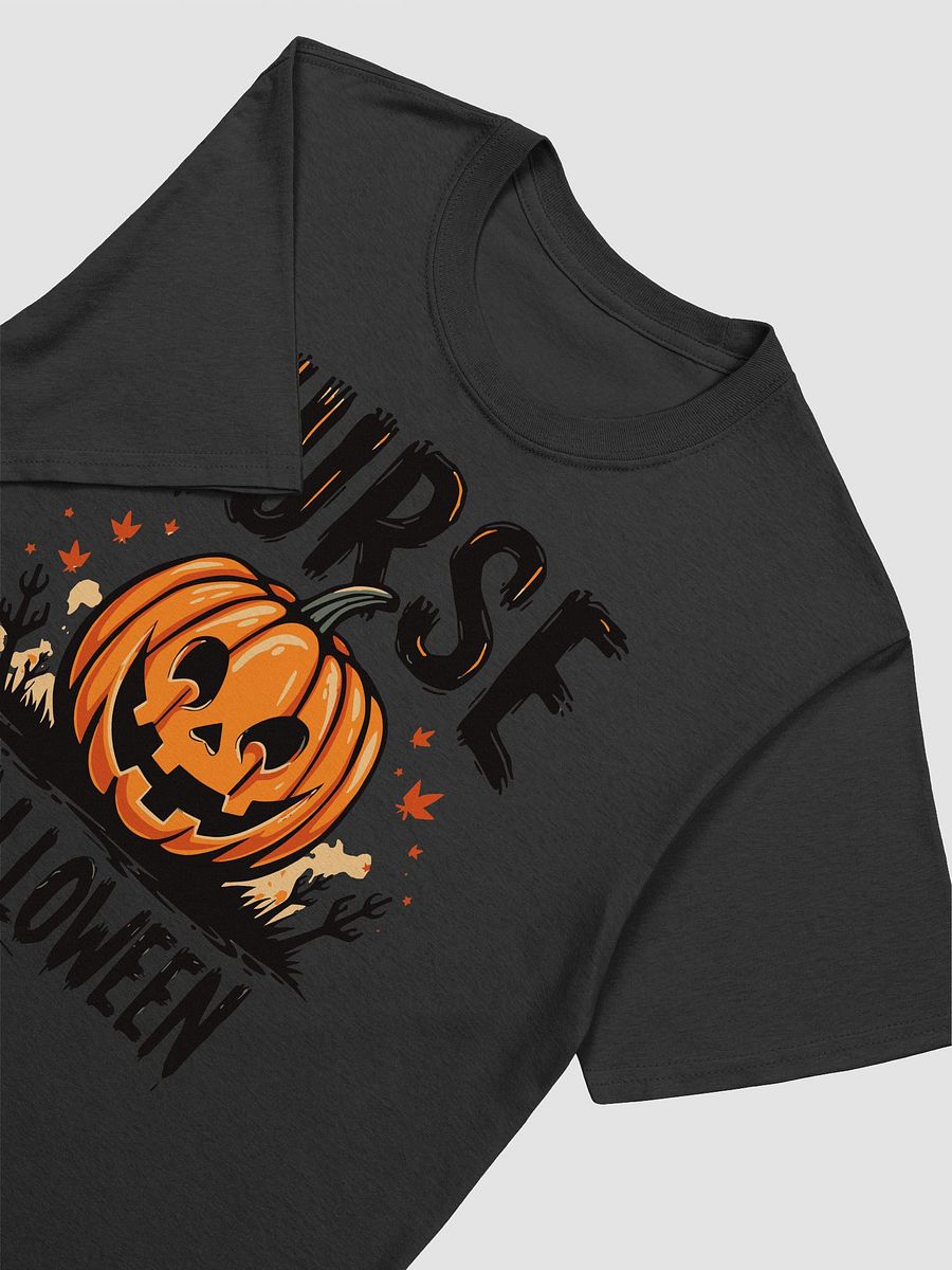 Spooky Nurse Halloween Pumpkin T-Shirt product image (19)