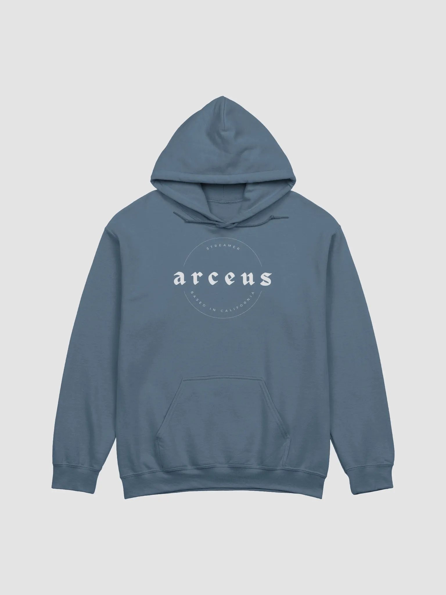 arc logo blue hoodie product image (1)