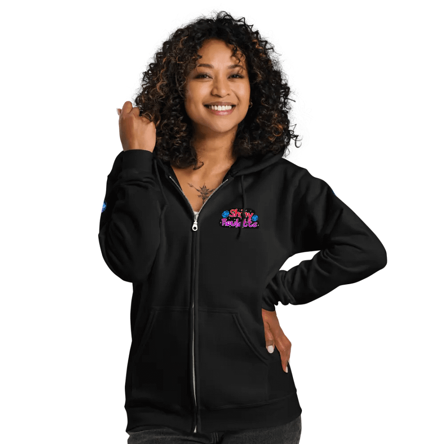 Shiny Roulette Zip Up Hoodie product image (5)