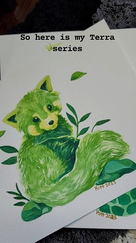 All of these animals were suggested to me and drawn over on my twitch channel. I've been painting on Twitch lt for 5 years an...