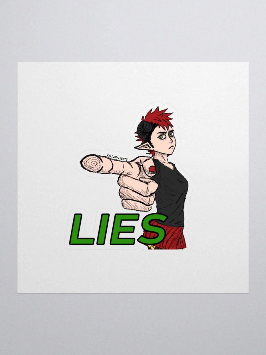 Killjoy Lies Emote Sticker product image (1)