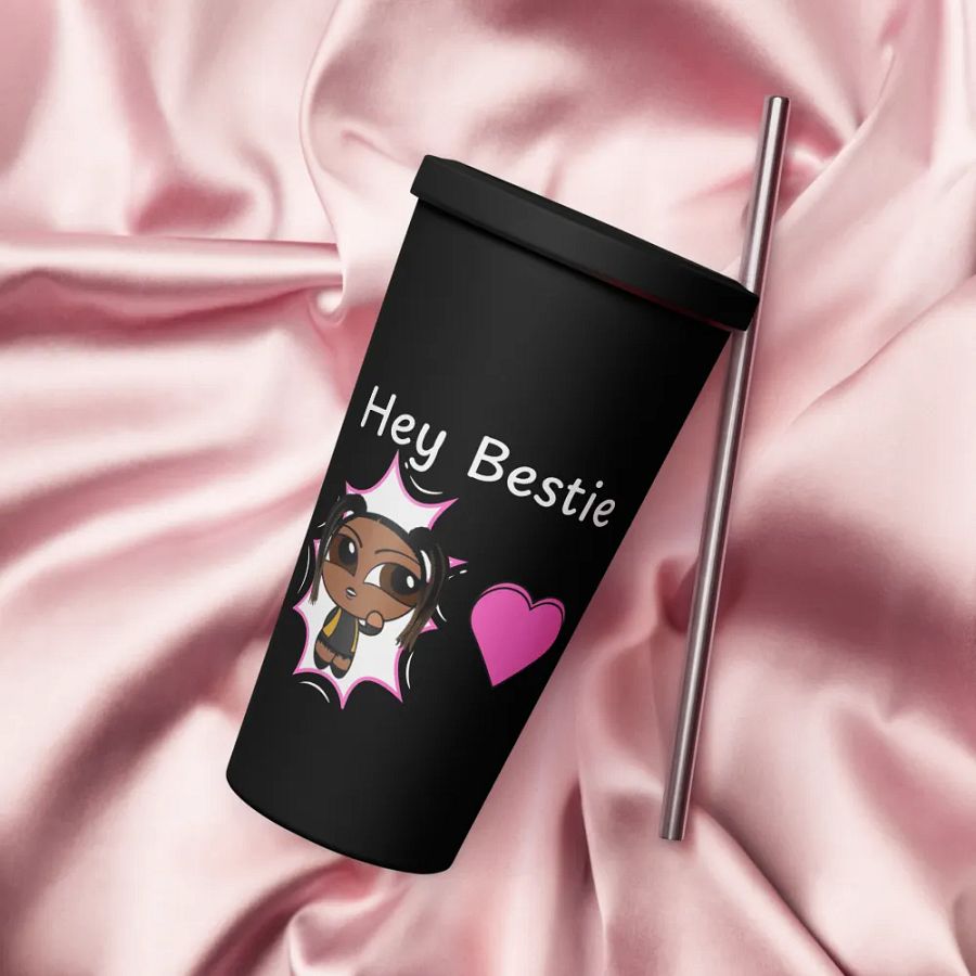 Hey Bestie Insulated Tumbler product image (1)