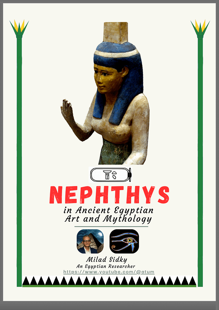Nephthys in Ancient Egyptian Art and Mythology - Printable eBook product image (1)