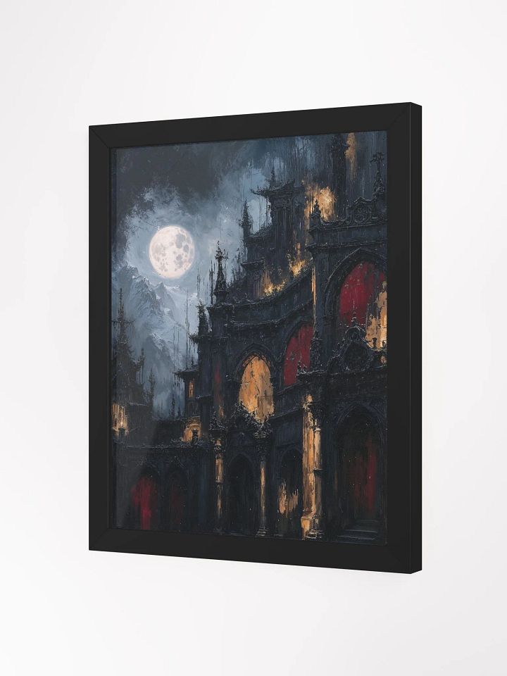 Gothic Moonlight Framed Print product image (7)