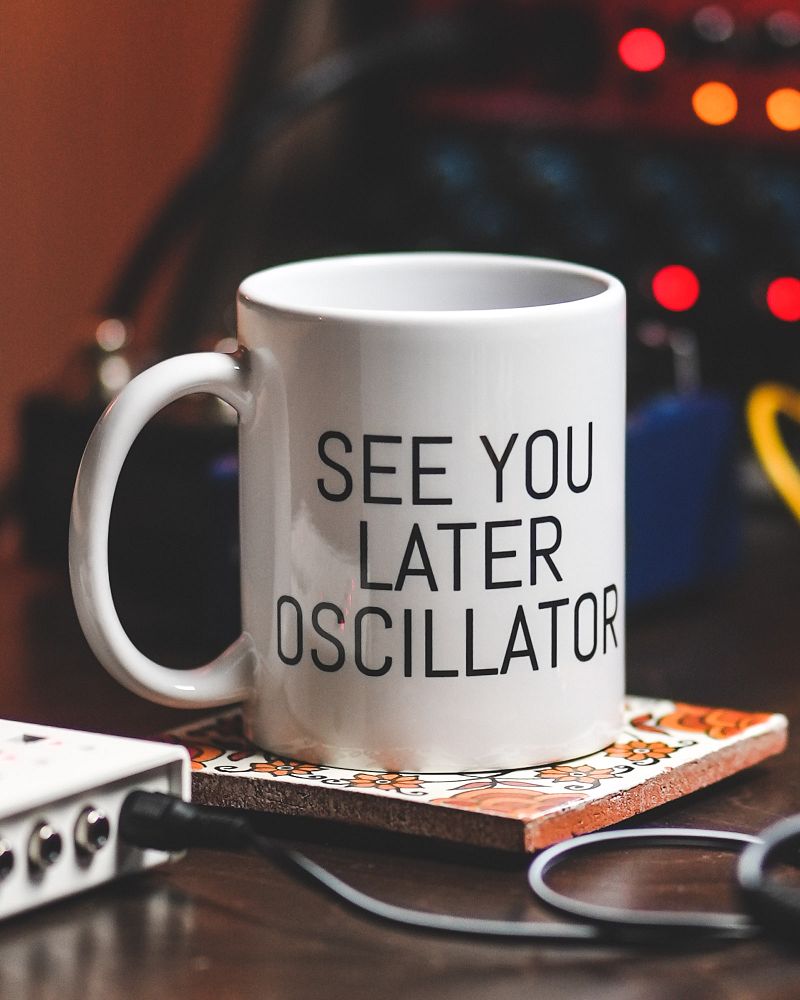 See You Later Oscillator Mug