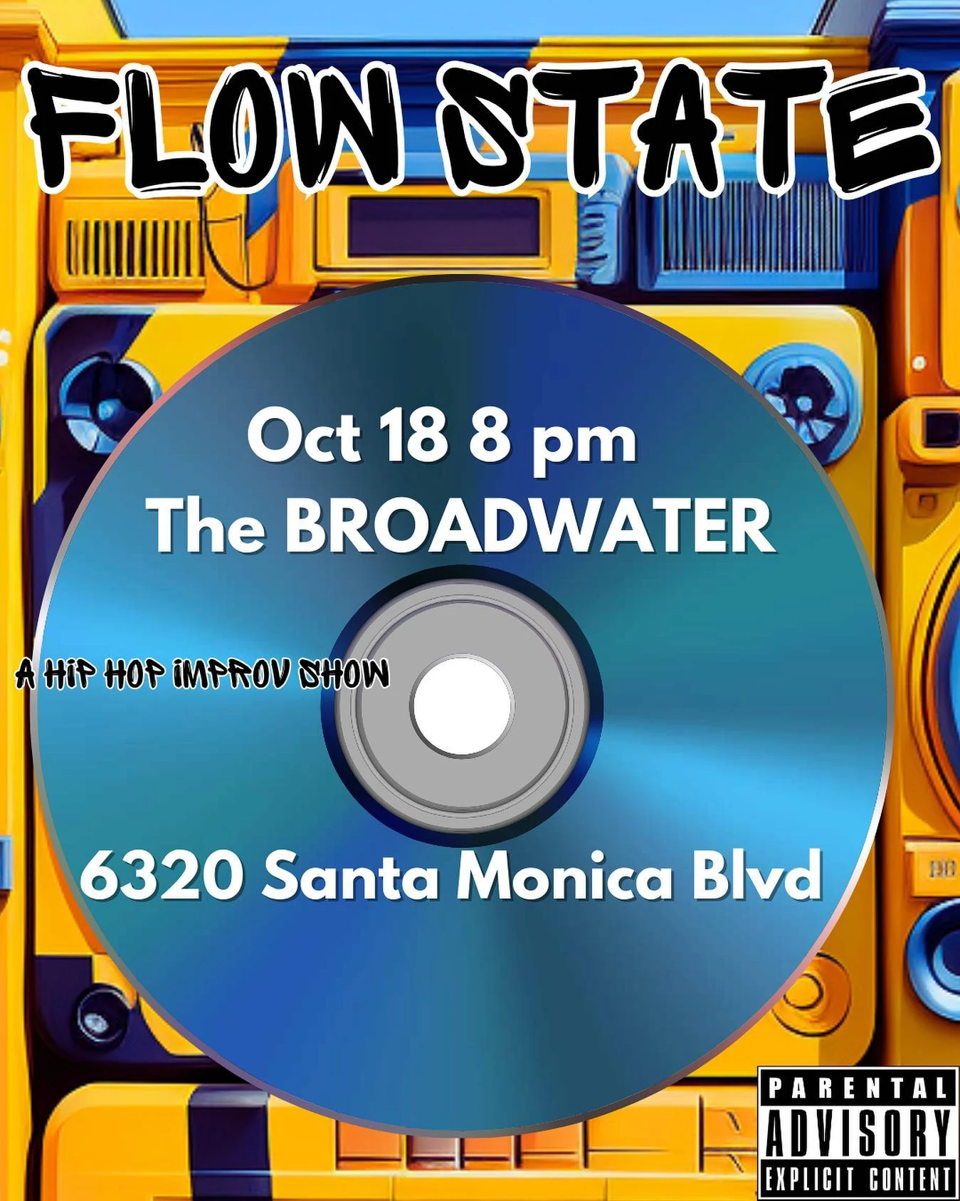 🎤 Get Ready for FLOW STATE! 

Hey fam! Mark your calendars because something epic is coming your way! 🗓️

🔥 FLOW STATE 🔥
📆 Da...