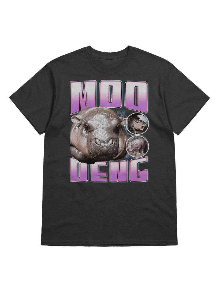 MOO DENG THE HIPPO T-SHIRT product image (1)