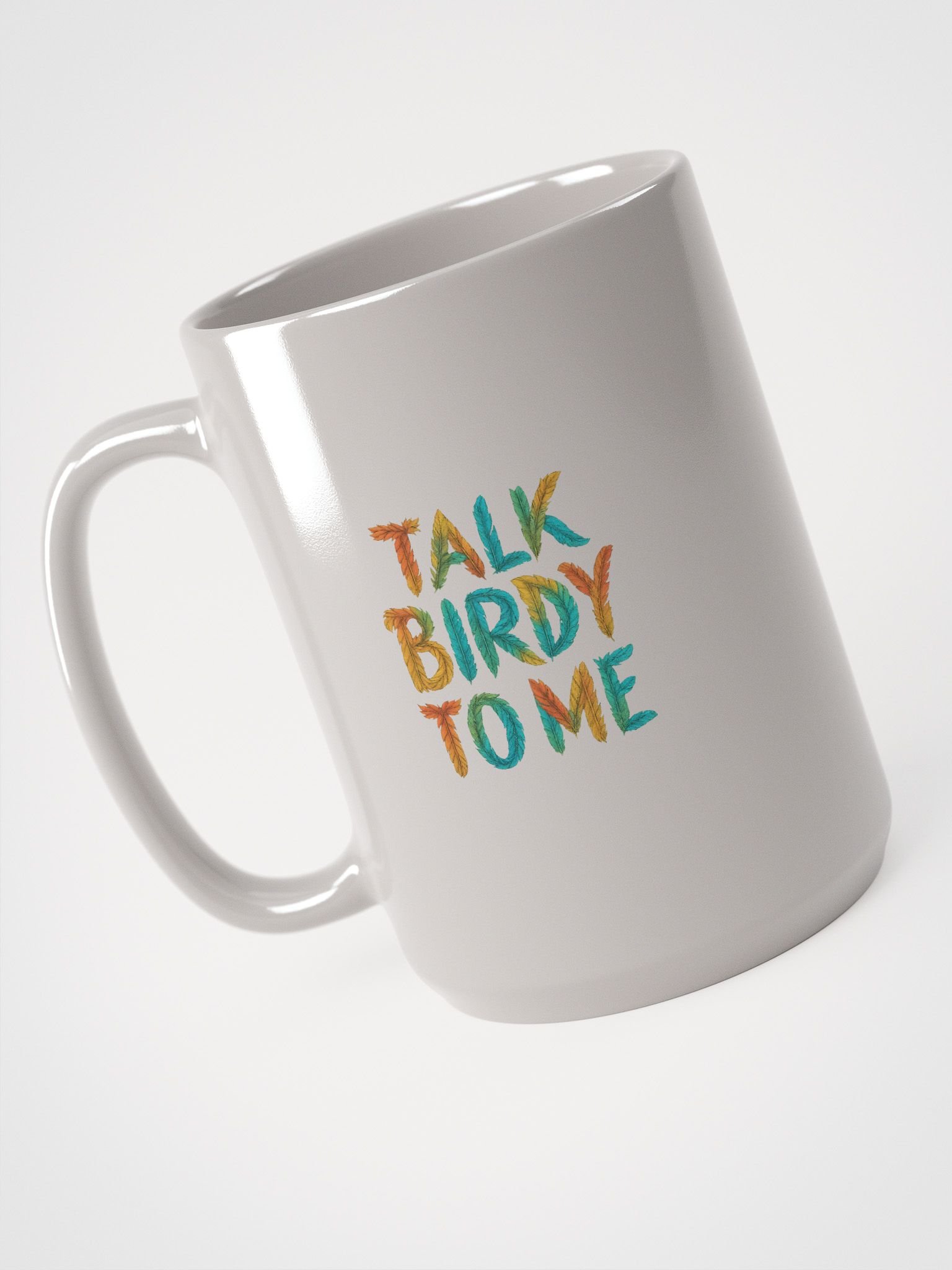 Talk Birdy to Me Bird Watching Mug | Funny Coffee Cup for Bird Lovers, Ornithologists & Backyard Birders | Cute Nature Gift Idea product image (4)