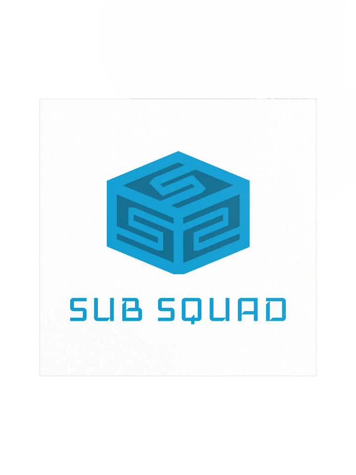 Sub Squad Official Poster - White product image (1)