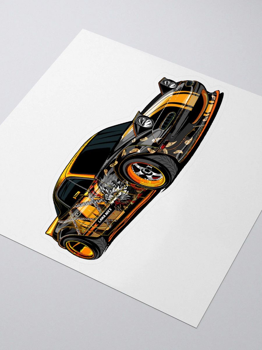 MX5 Mazda Miata Laika Beast Sticker product image (8)