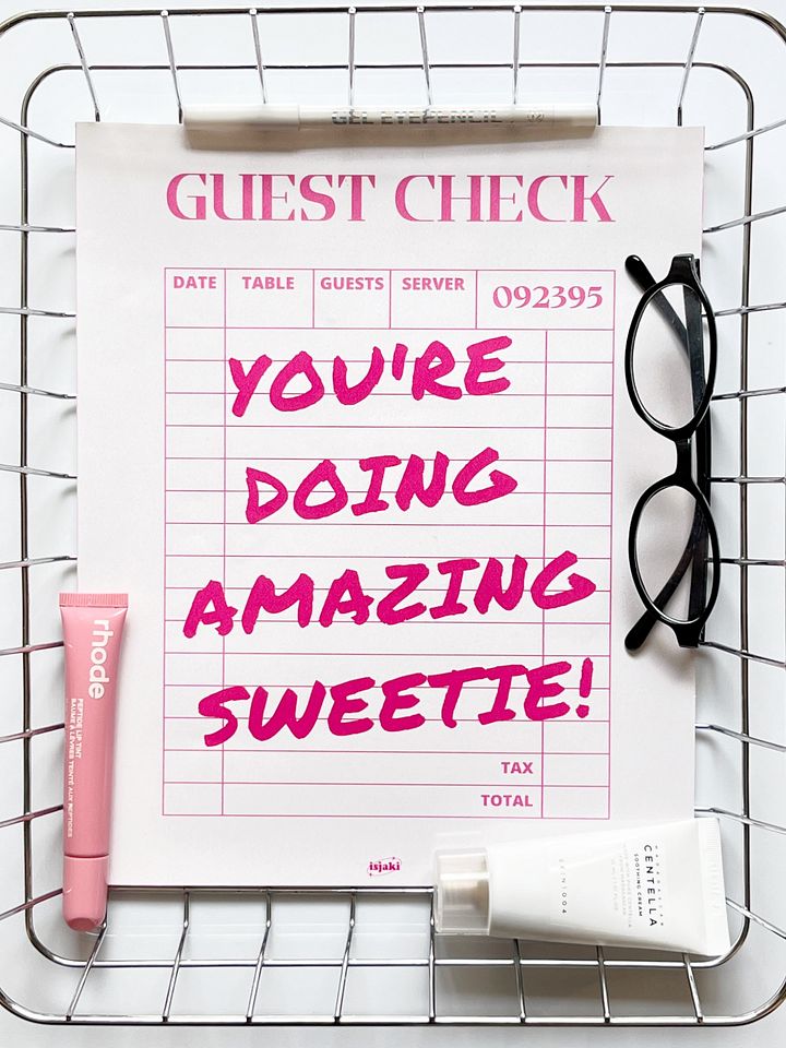 You're Doing Amazing Sweetie Print product image (2)