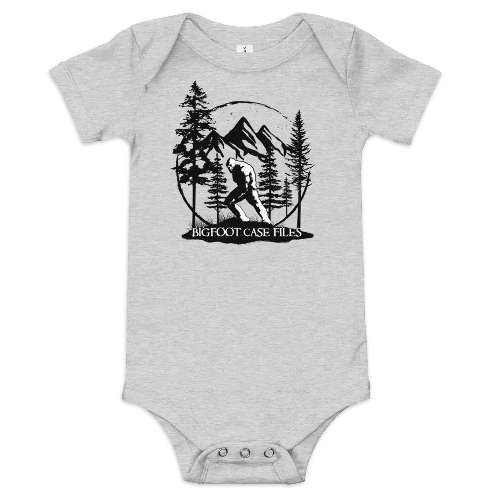 BIGFOOT CASE FILES LOGO BABY ONSIE product image (1)