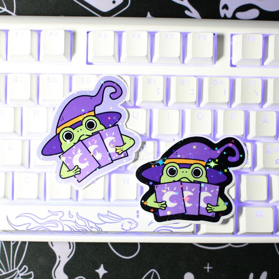 Tarot Froggie Stickers | 2 Colors product image (4)