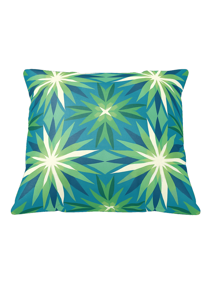 Green Vertex Modern All-Over Pillow product image (2)