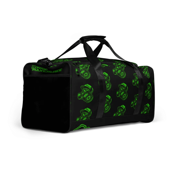 Norsk Pulverlakk Biohazard Chic All-Over Duffle Bag grønn product image (2)