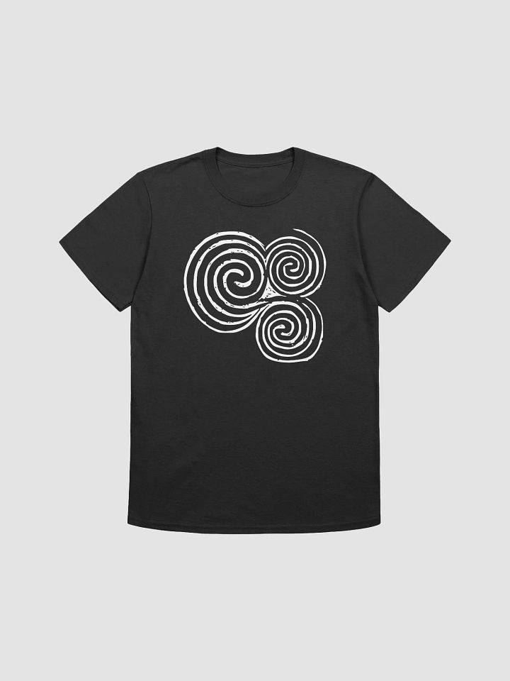 Newgrange Triskelion Unisex T-shirt Dark product image (1)