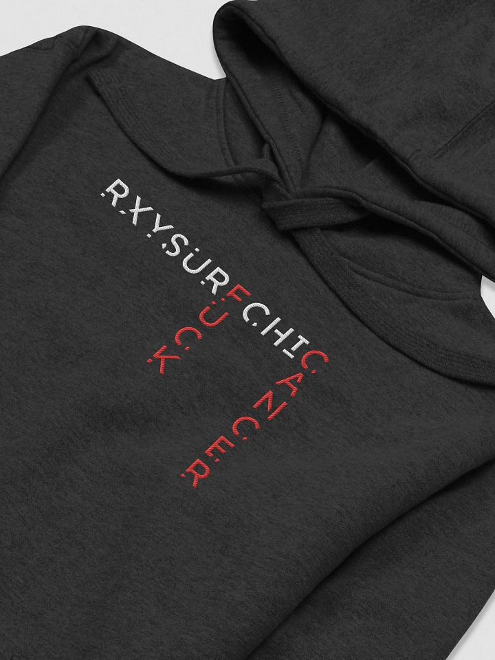 [charity] STITCHED - FUCK CANCER - Hoodie product image (2)