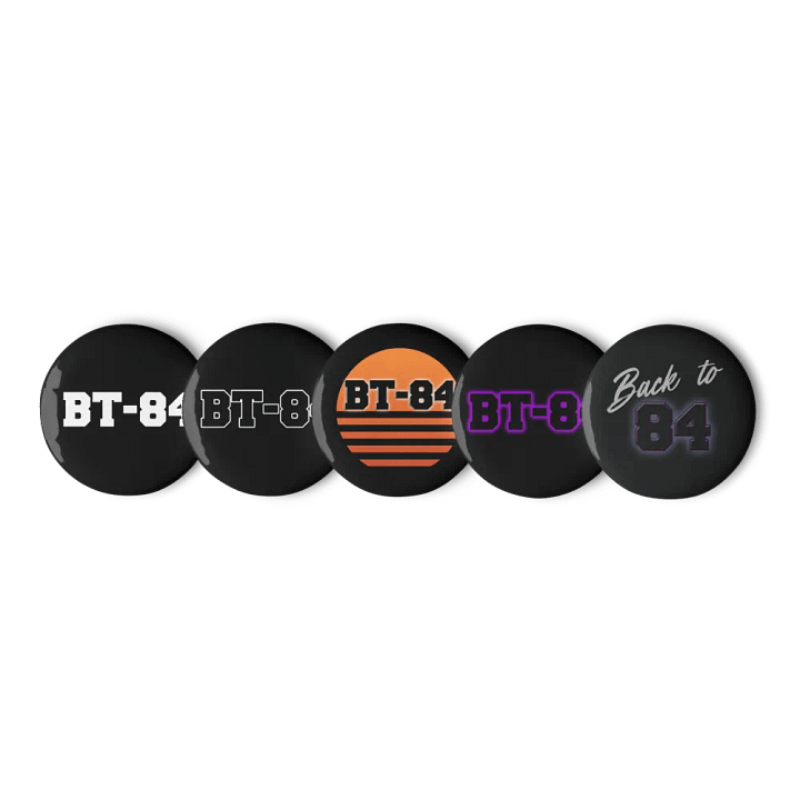 BT-84 Pin Buttons Set product image (2)