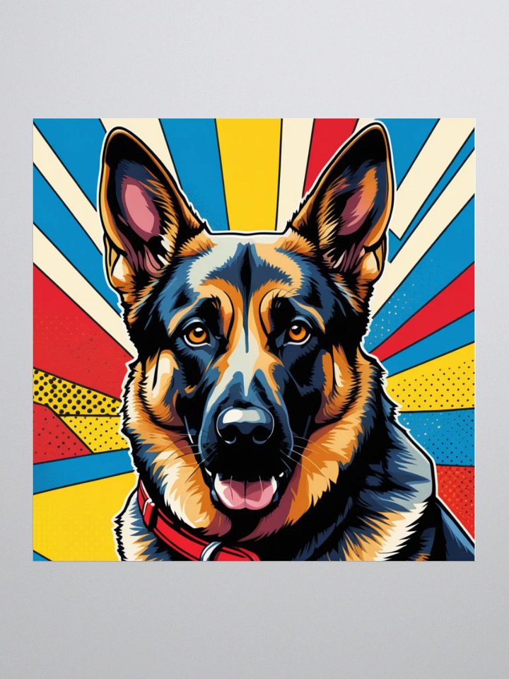 German Shepherd sticker product image (2)