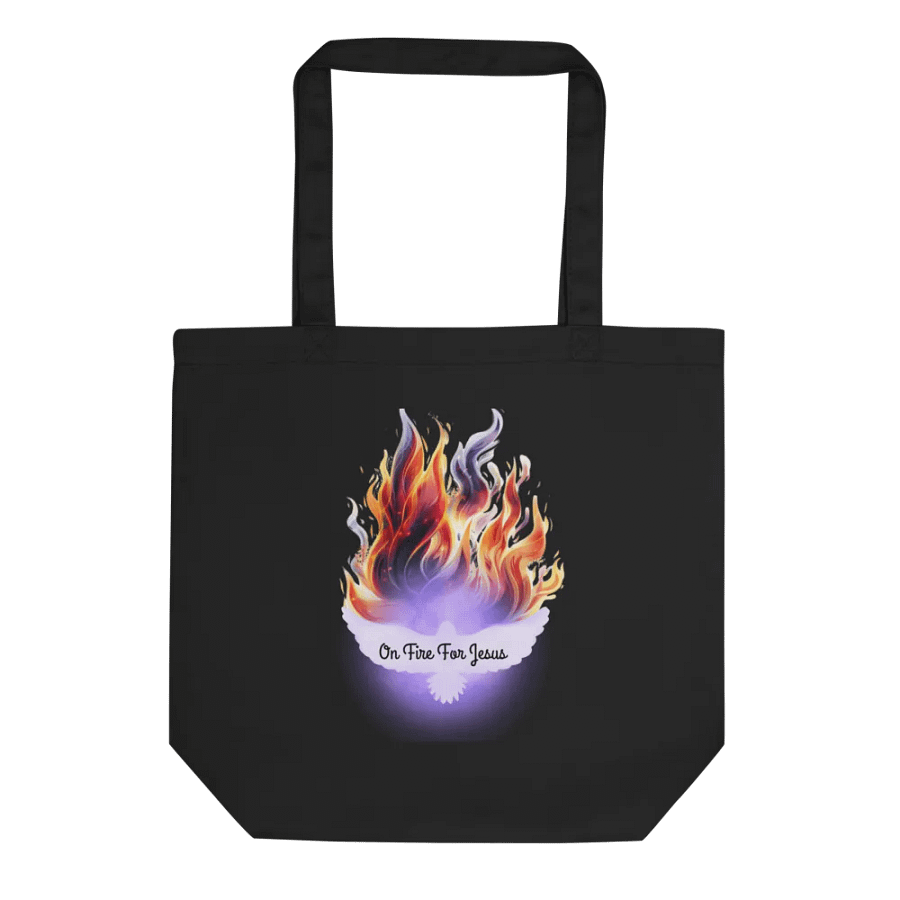 On Fire For Jesus tote bag product image (1)
