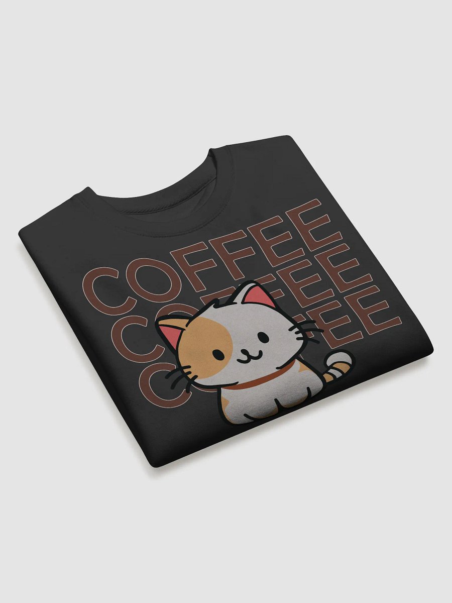 Coffee Cat Sweatshirt product image (2)