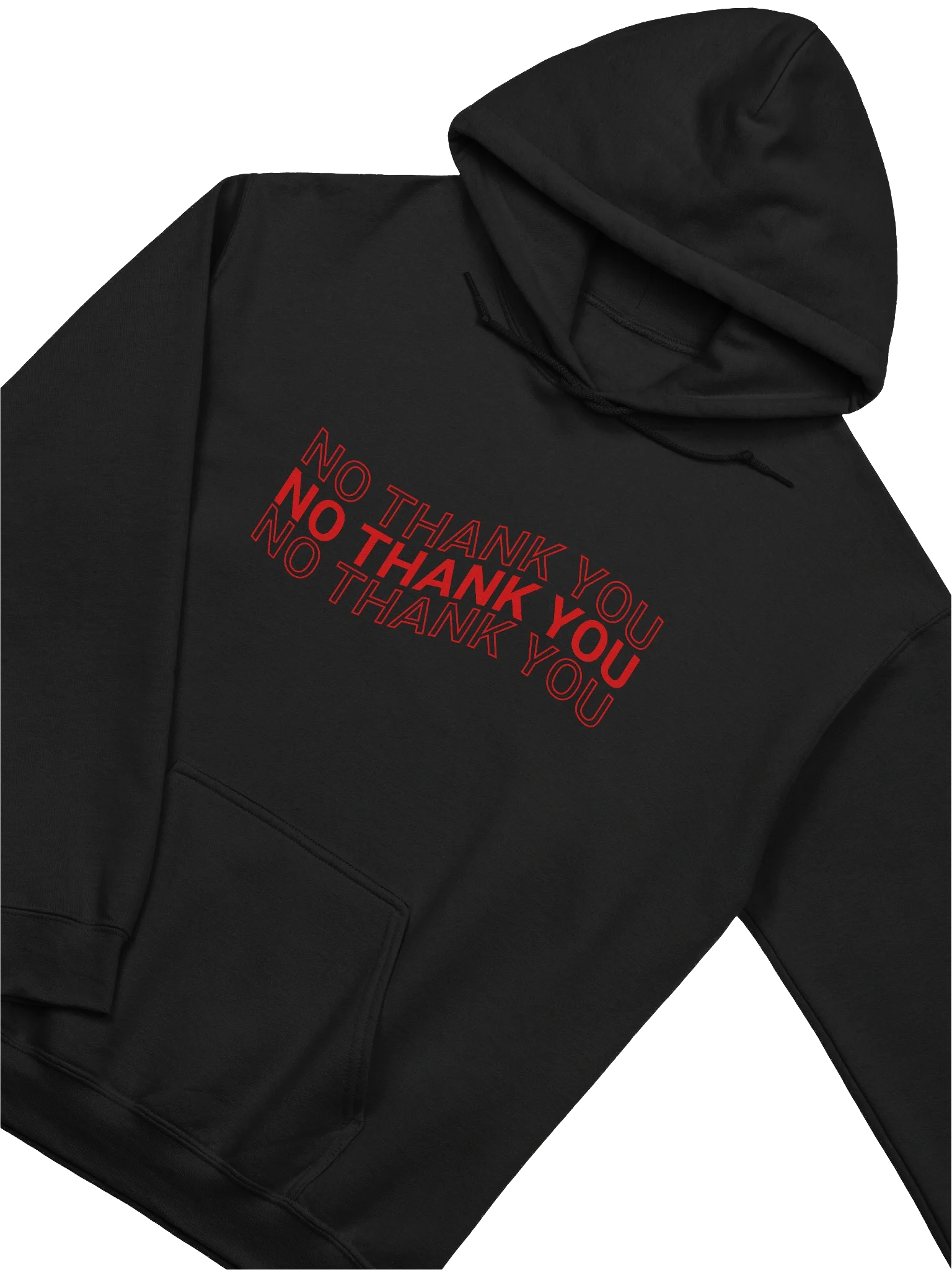 No Thank You Hoodie product image (3)