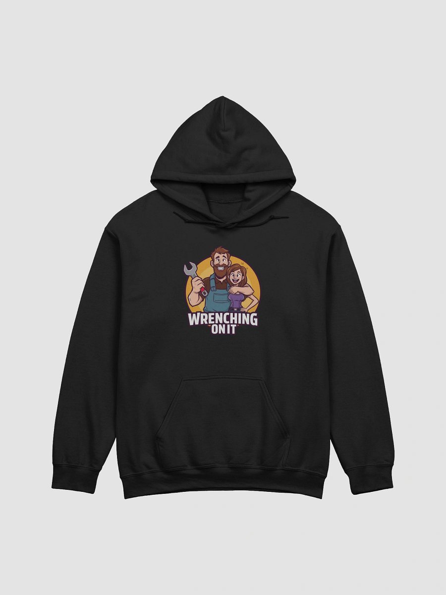 Wrenching On It Car Person Funny Hoodie product image (1)