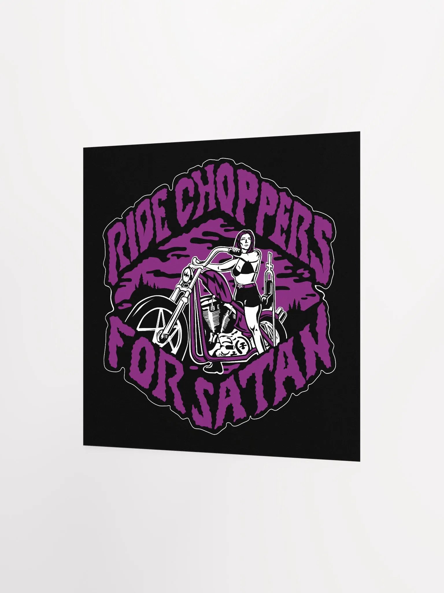 Ride Choppers For Satan Poster product image (3)