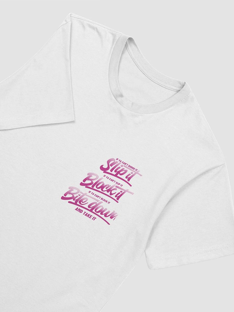 BITE DOWN TEE WHITE/PINK product image (3)