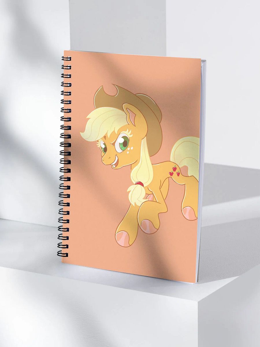 Applejack Spiral Notebook product image (4)
