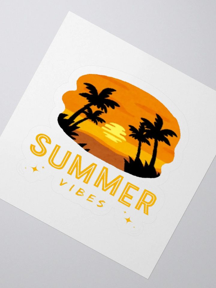 Summer Vibes Sticker product image (2)