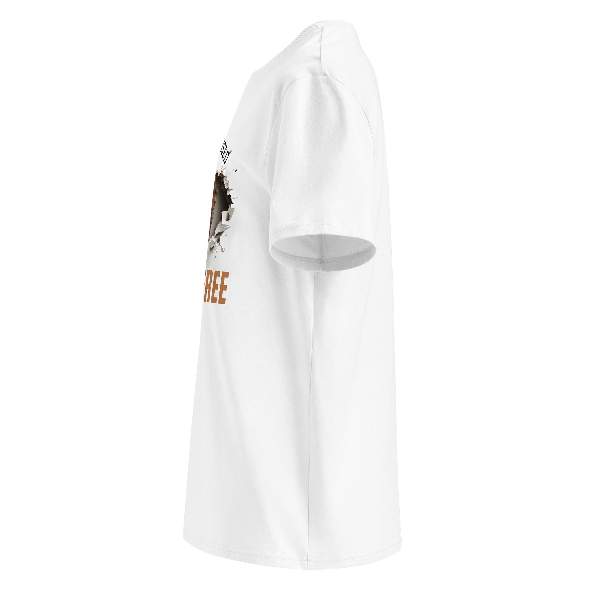 Stay Focused, Be Free – Empowerment Tiger Unisex Tee product image (4)