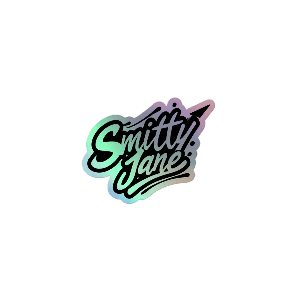 'smittyjane' holographic sticker :) product image (1)