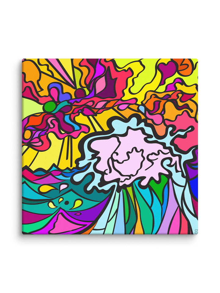Wave at Sunset - Vibrant Expressions Canvas Collection product image (43)