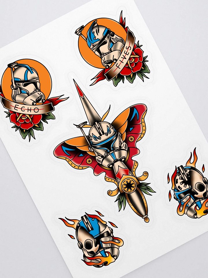 501st Flash - Sticker Sheet product image (1)