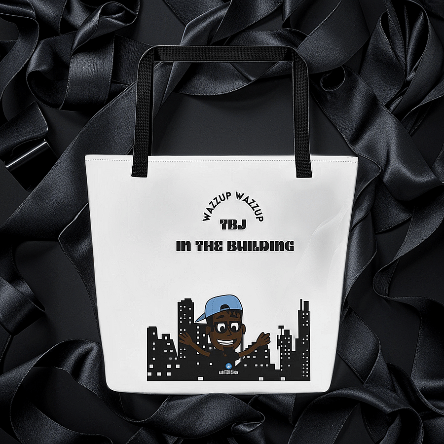 TBJ Large Tote Bag w/ Pocket product image (1)